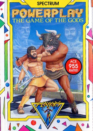 Powerplay: The Game of the Gods ZX Spectrum Front Cover