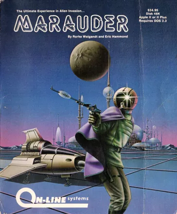 Marauder Apple II Front Cover