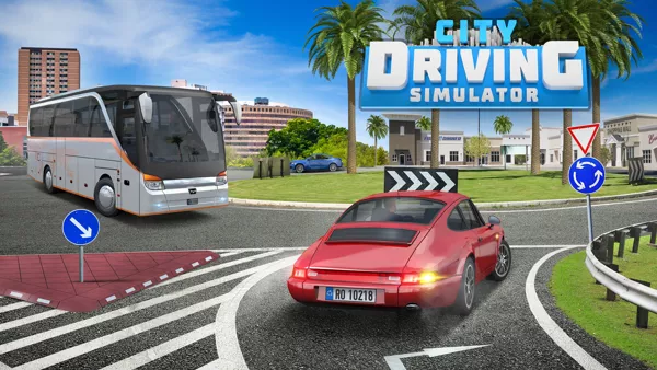 Car Caramba: Driving Simulator Nintendo Switch Front Cover