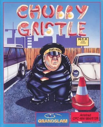 Chubby Gristle Amstrad CPC Front Cover