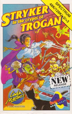Stryker in the Crypts of Trogan ZX Spectrum Front Cover