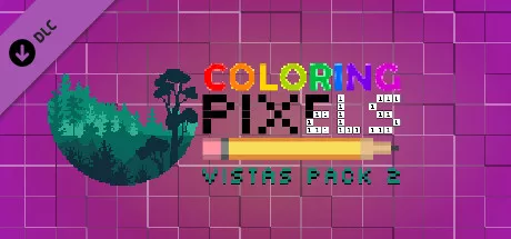 Coloring Pixels: Vistas Pack 2 Macintosh Front Cover