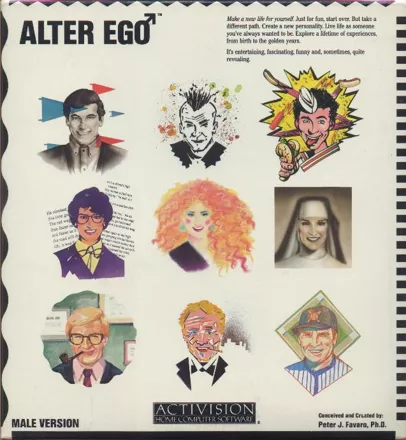Alter Ego DOS Front Cover