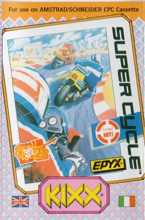 Super Cycle Amstrad CPC Front Cover