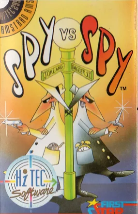 Spy vs Spy Amstrad CPC Front Cover