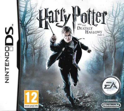 Harry Potter and the Deathly Hallows: Part 1 Nintendo DS Front Cover