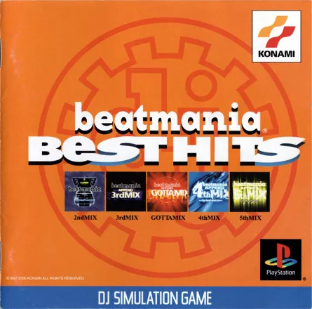 beatmania Best Hits PlayStation Front Cover