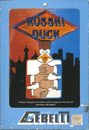 Russki Duck Apple II Front Cover