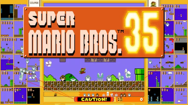Super Mario Bros. 35 Nintendo Switch Front Cover