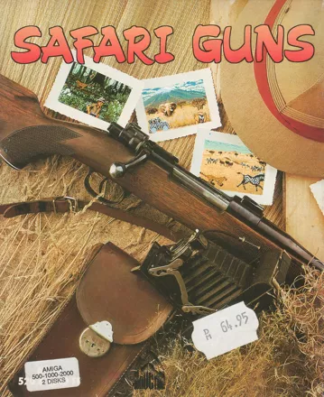 Safari Guns Amiga Front Cover