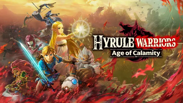 Hyrule Warriors: Age of Calamity Nintendo Switch Front Cover 1st version