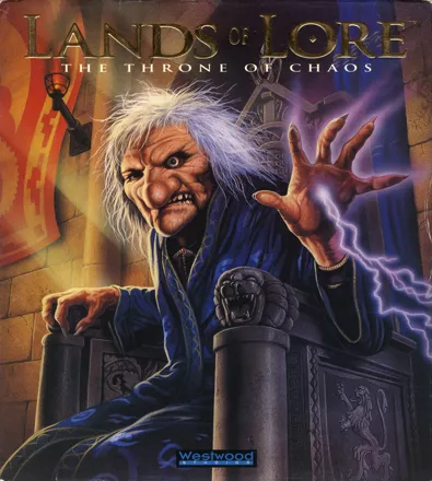 Lands of Lore: The Throne of Chaos DOS Front Cover