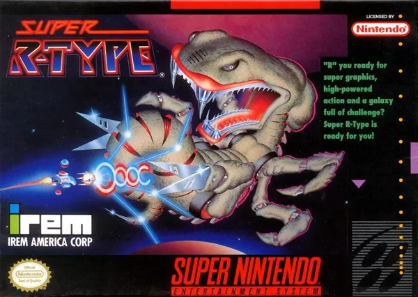 Super R-Type SNES Front Cover