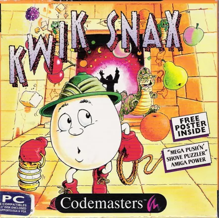 Kwik Snax DOS Front Cover