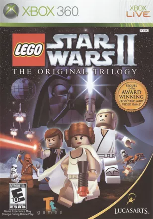 LEGO Star Wars II: The Original Trilogy Xbox 360 Front Cover
