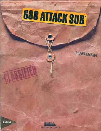 688 Attack Sub Amiga Front Cover