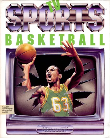 TV Sports: Basketball Amiga Front Cover