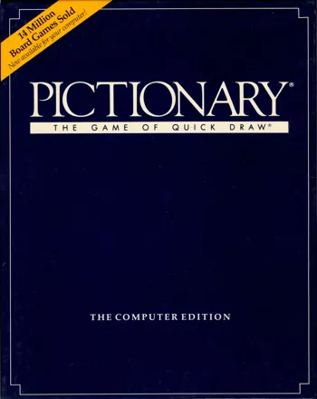 Pictionary: The Game of Quick Draw Amiga Front Cover