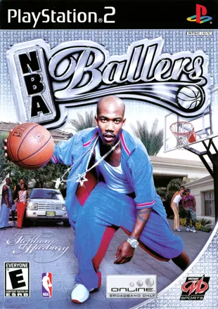 NBA Ballers PlayStation 2 Front Cover