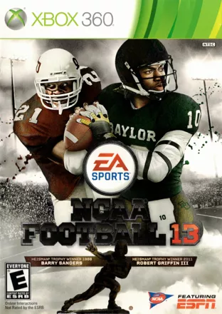 NCAA Football 13 Xbox 360 Front Cover
