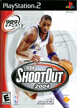 NBA ShootOut 2004 PlayStation 2 Front Cover