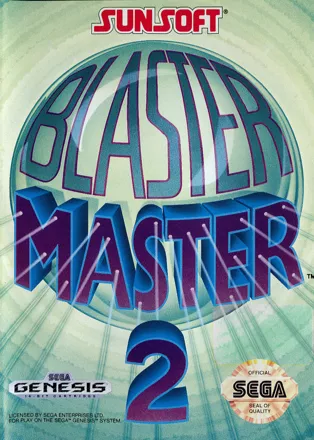 Blaster Master 2 Genesis Front Cover