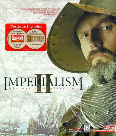 Imperialism II: The Age of Exploration Macintosh Front Cover