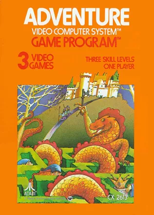 Adventure Atari 2600 Front Cover