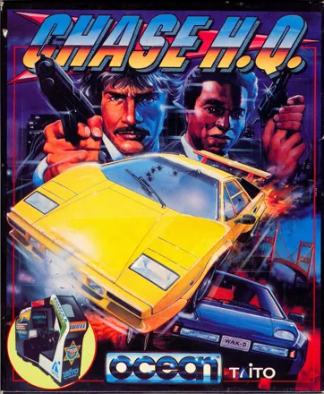 Chase H.Q. Amiga Front Cover