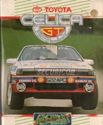 Toyota Celica GT Rally Amstrad CPC Front Cover