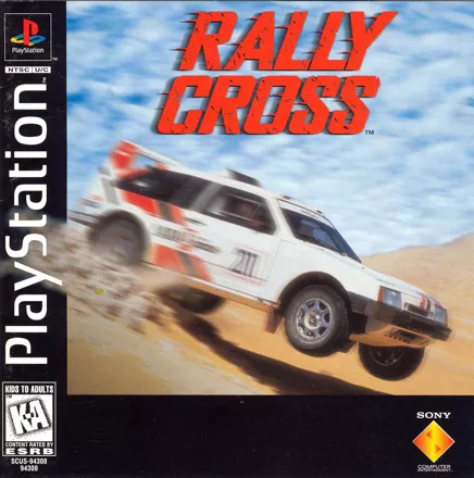 Rally Cross PlayStation Front Cover