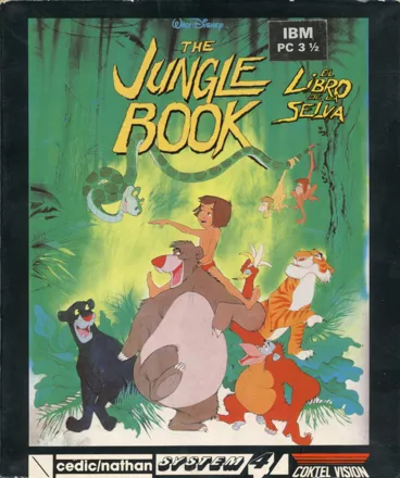 The Jungle Book DOS Front Cover