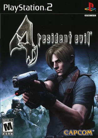 Resident Evil 4 PlayStation 2 Front Cover