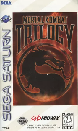 Mortal Kombat Trilogy SEGA Saturn Front Cover