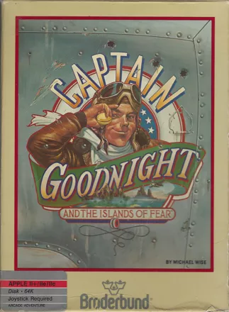 Captain Goodnight and the Islands of Fear Apple II Front Cover