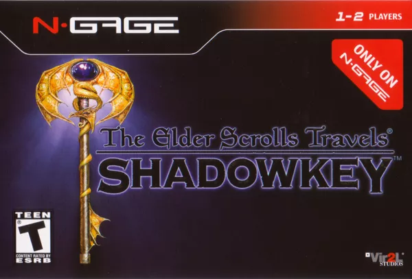 The Elder Scrolls Travels: Shadowkey N-Gage Front Cover