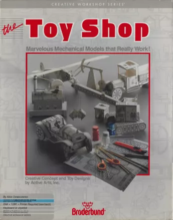 The Toy Shop DOS Front Cover