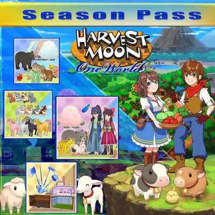 Harvest Moon: One World - Season Pass PlayStation 4 Front Cover