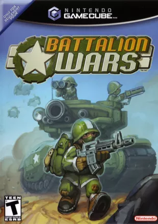 Battalion Wars GameCube Front Cover