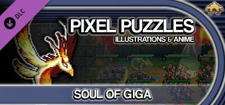 Pixel Puzzles Illustrations &#x26; Anime - Jigsaw Pack: Soul of Giga Windows Front Cover