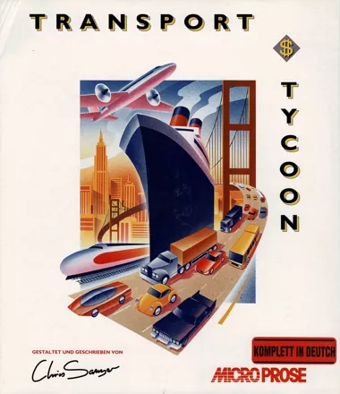 Transport Tycoon DOS Front Cover