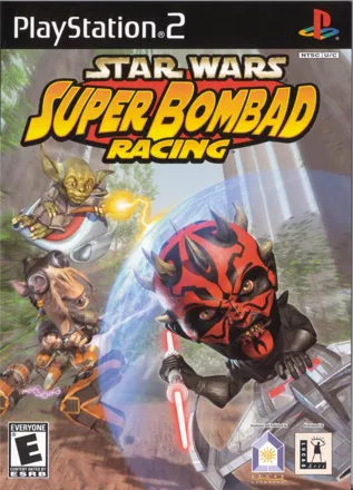 Star Wars: Super Bombad Racing PlayStation 2 Front Cover