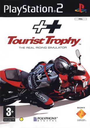 Tourist Trophy: The Real Riding Simulator PlayStation 2 Front Cover