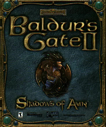 Baldur&#x27;s Gate II: Shadows of Amn Windows Front Cover