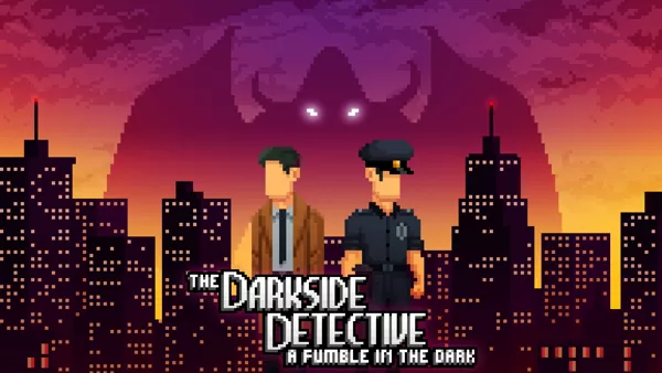 The Darkside Detective: A Fumble in the Dark Nintendo Switch Front Cover