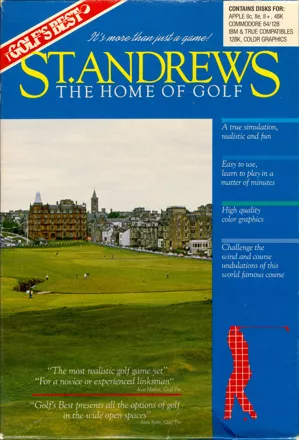 Golf&#x27;s Best: St. Andrews - The Home of Golf Apple II Front Cover