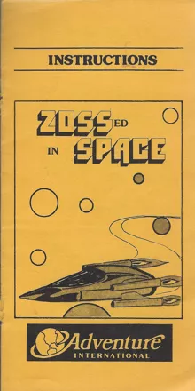 Zossed in Space TRS-80 Manual