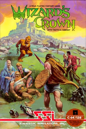 Wizard&#x27;s Crown Commodore 64 Front Cover