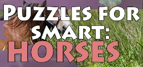 Puzzles for Smart: Horses Windows Front Cover