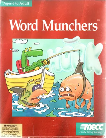 Word Munchers DOS Front Cover